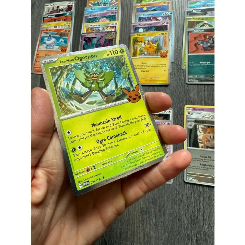 55 Pokémon Lot Assorted Stage 1 Basic Items Trainers Energy Cards